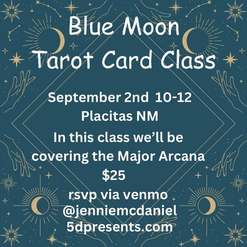 Blue Moon Tarot Card Class
