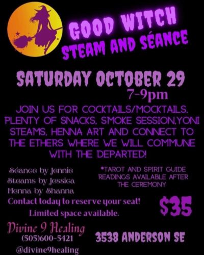 steam and seance event by 5D Presents
